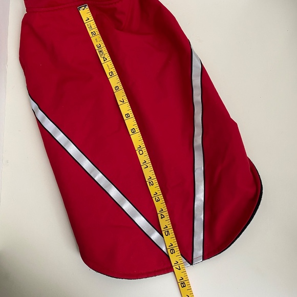 17” water resistant dog coat with reflective stripes - Picture 4 of 7